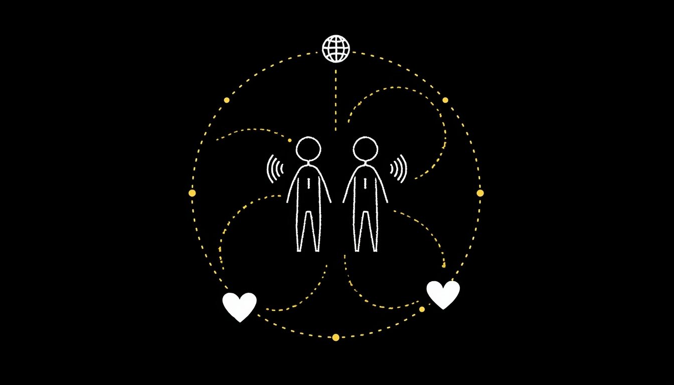 Two people sharing and experiencing video content together on AfroMax