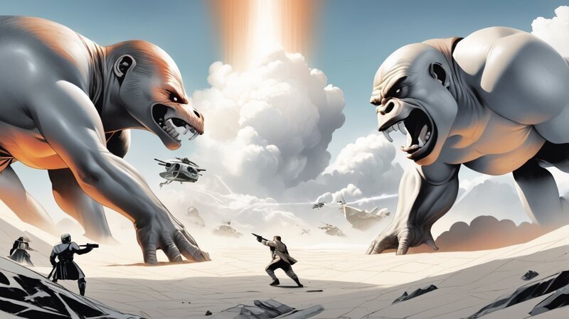 Rising conflict in storytelling