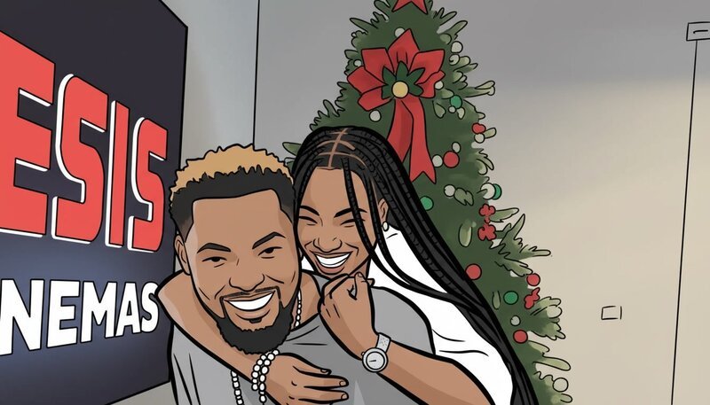 AfroMax couple representing the future of video-based dating apps